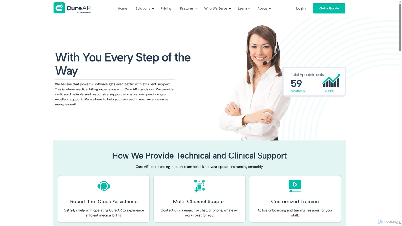 Dedicated Support for Seamless RCM for Curear