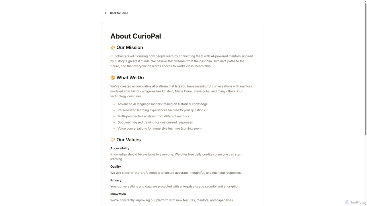 About CurioPal - AI-Powered Learning Platform | Curiopal for Curiopal