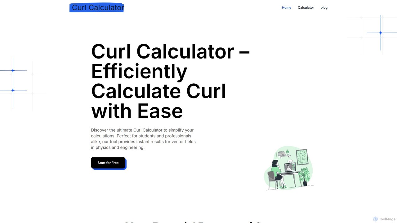 Curl Calculator