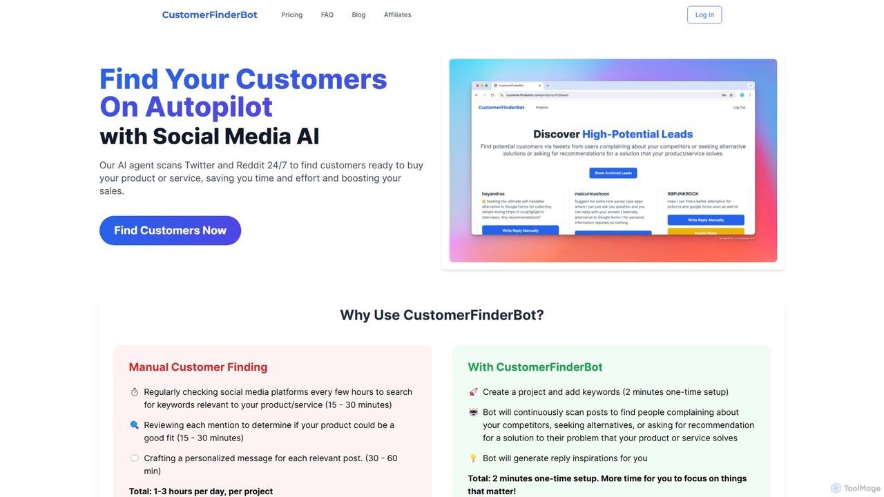 CustomerFinderBot