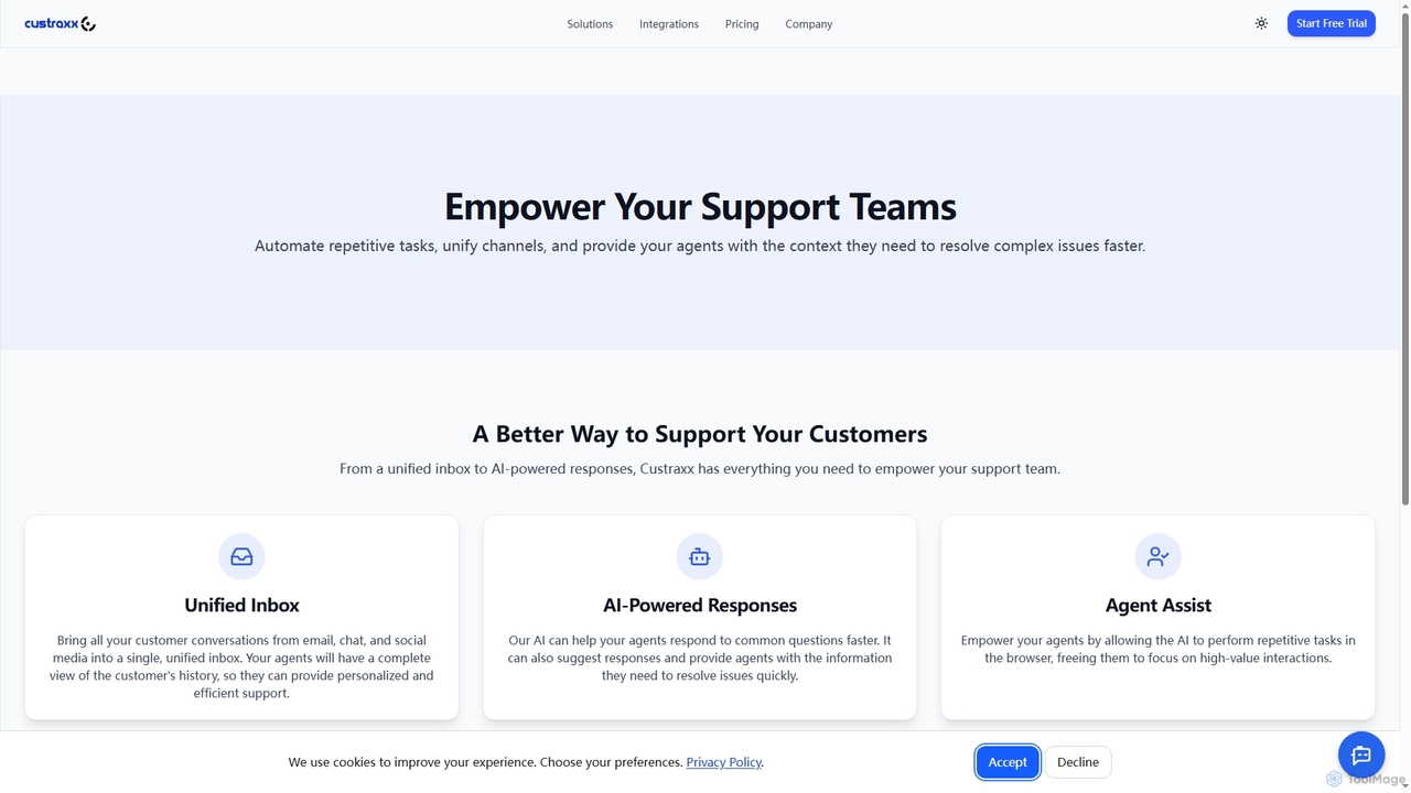 Solutions for Support Teams | Custraxx for Custraxx