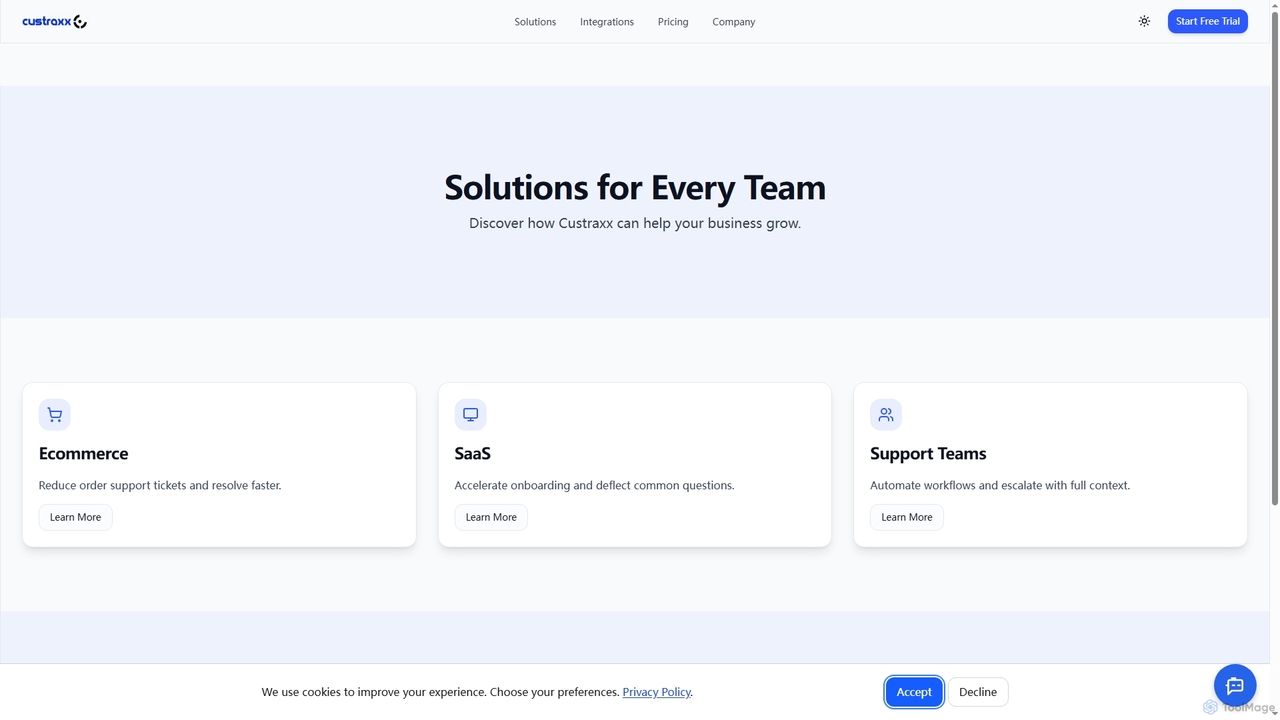 Solutions | Custraxx for Custraxx