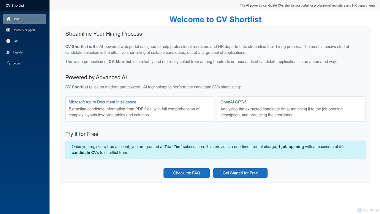 CV Shortlist