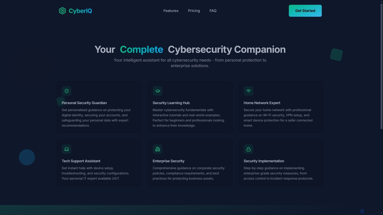 Features - CyberIQ for CyberIQ