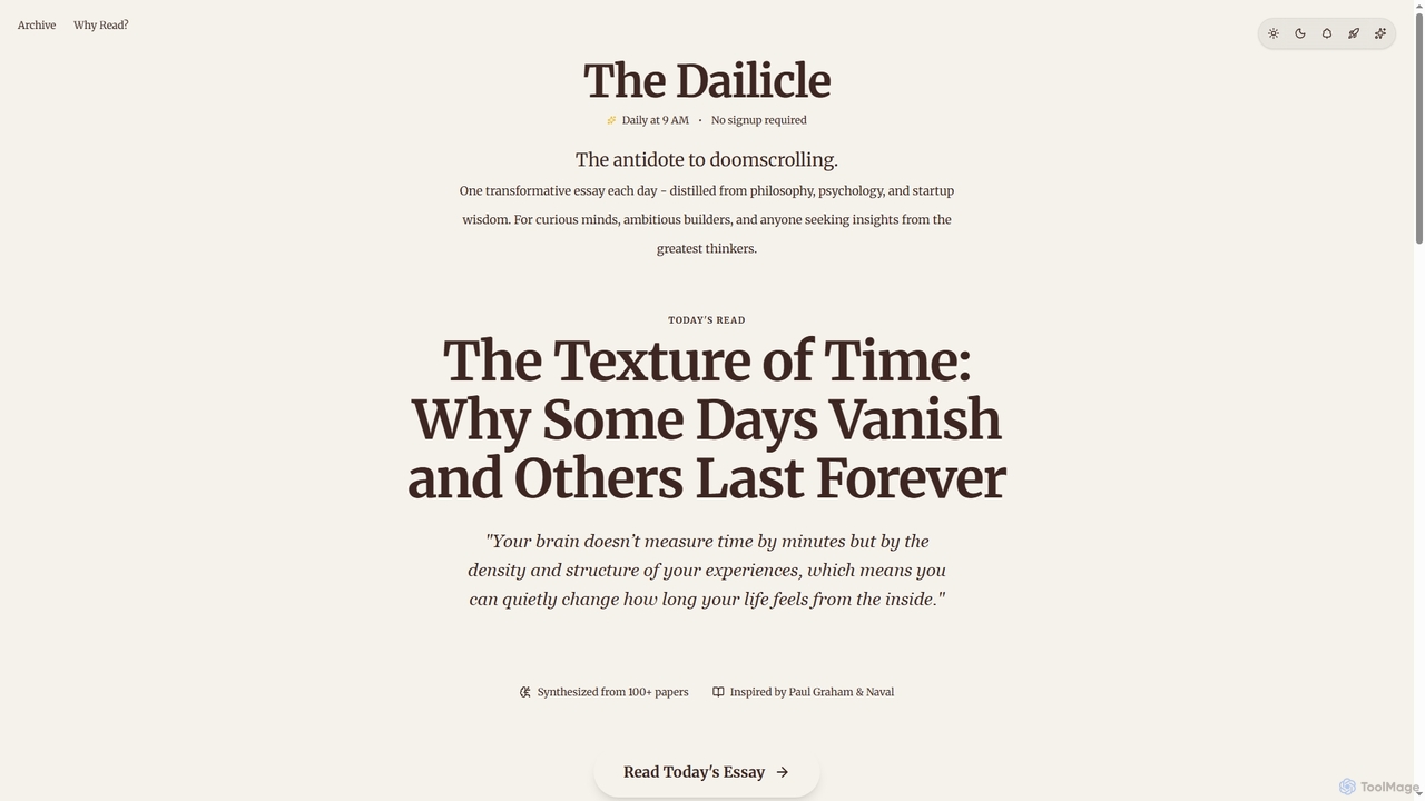 Dailicle