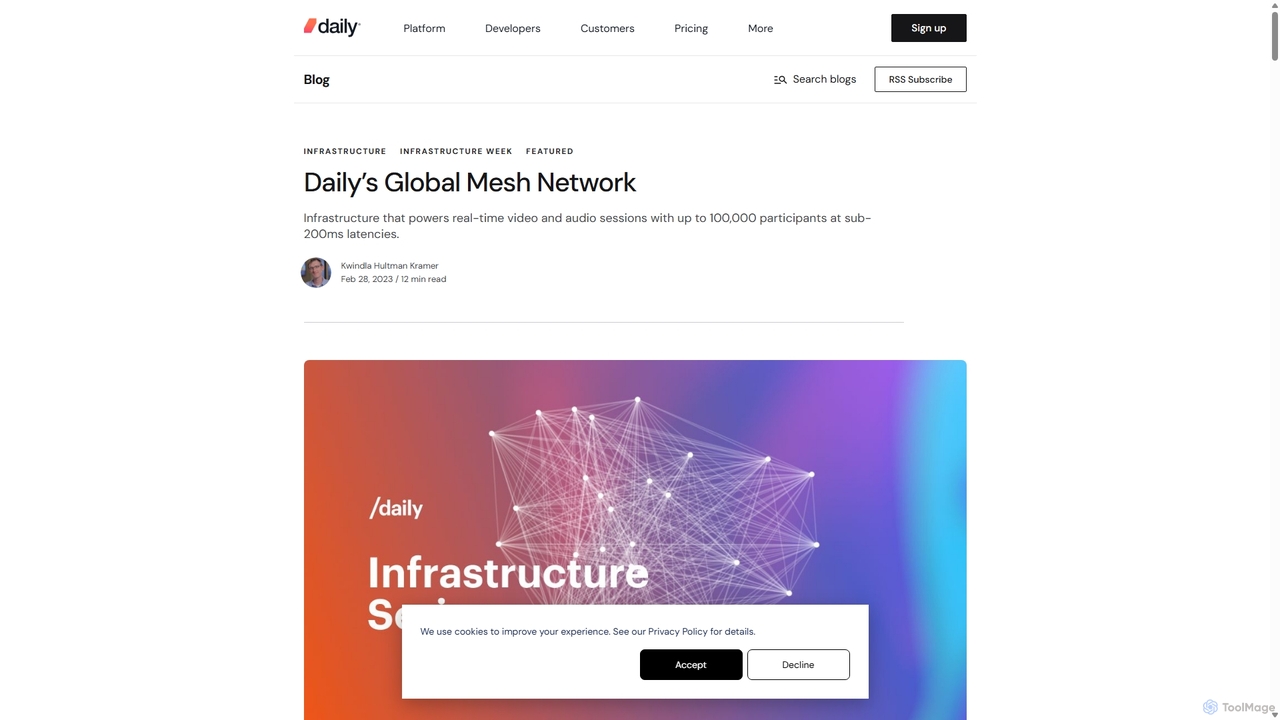 Daily’s Global Mesh Network for Daily