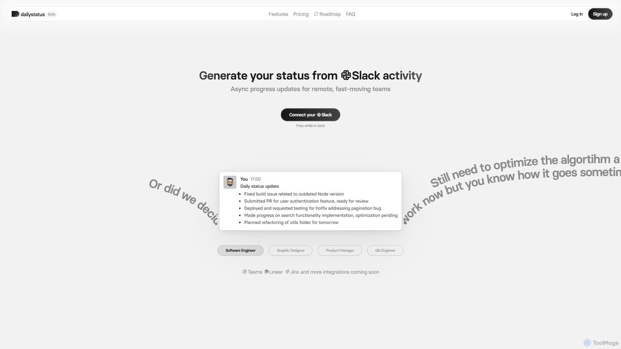 dailystatus.ai