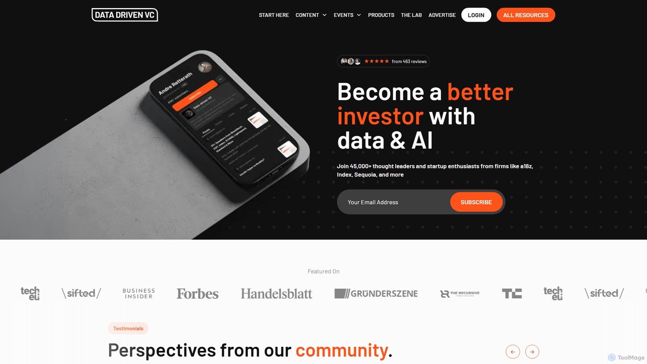 Data Driven VC