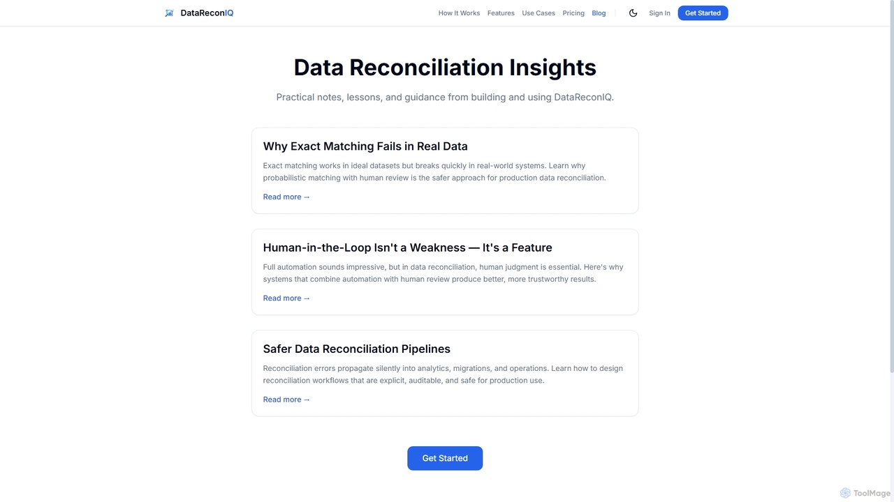 Blog | DataReconIQ for DataReconIQ