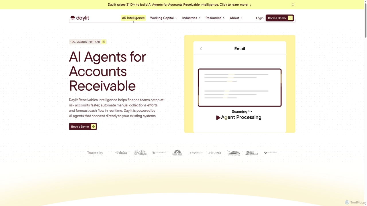 Daylit: AI Agents for Accounts Receivable Intelligence for Daylit