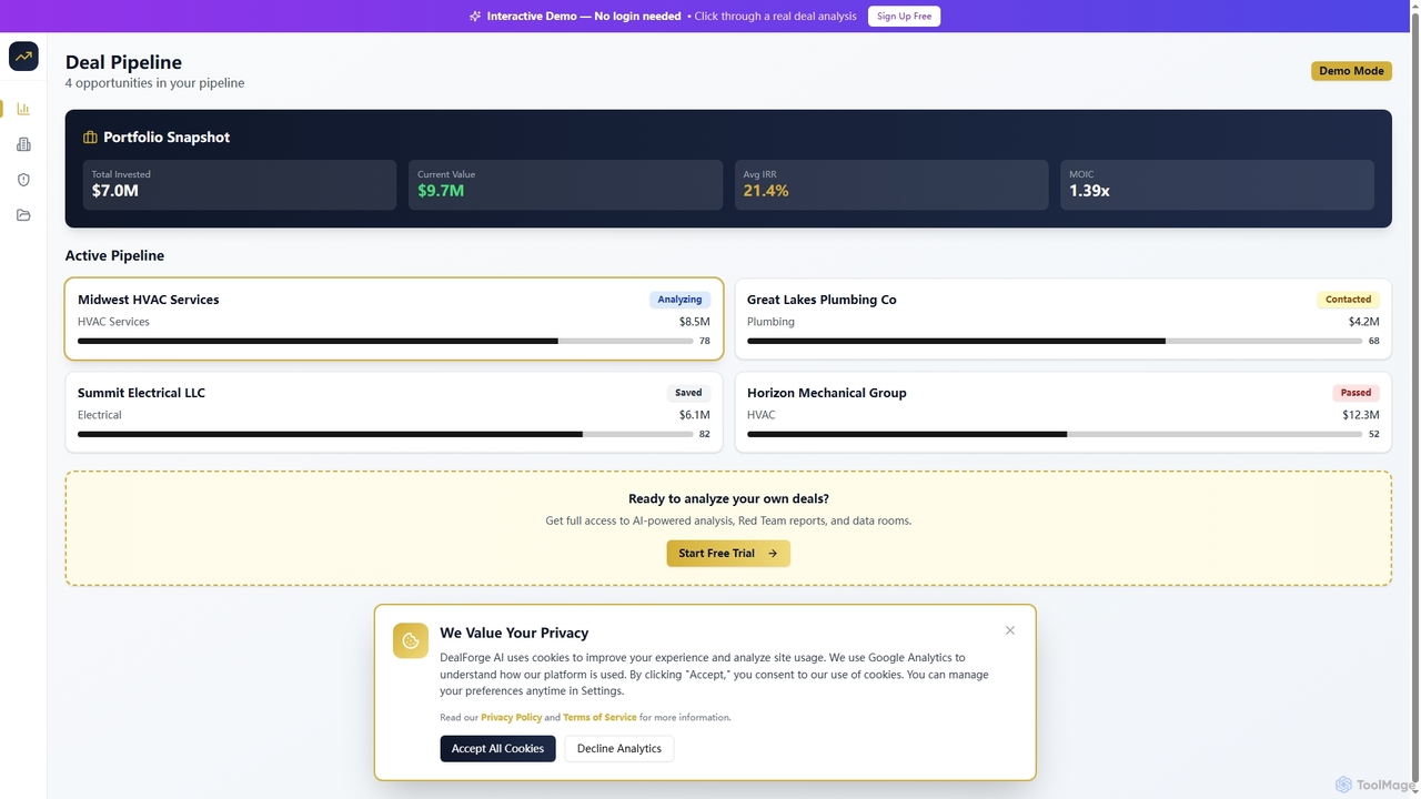 DealForge AI for DealForge AI