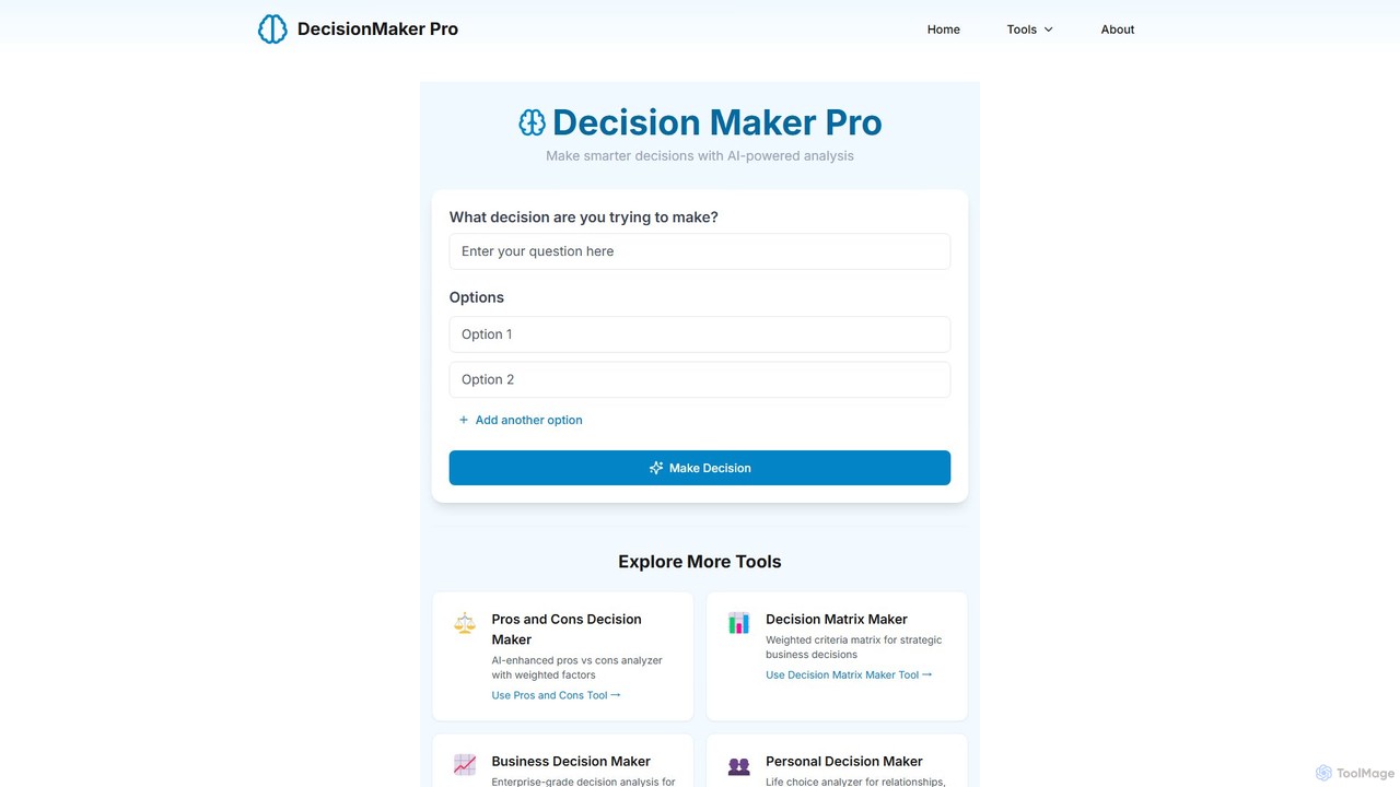 DecisionMakerPro