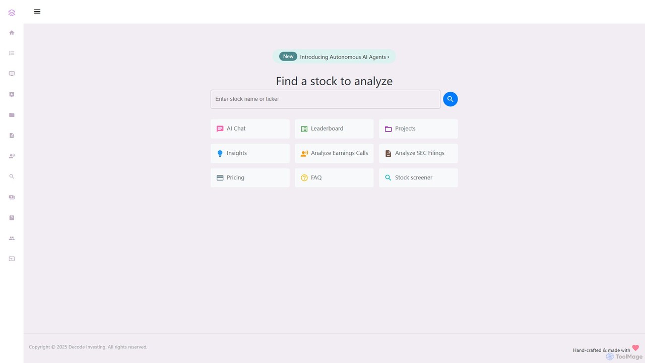 Decode Investing