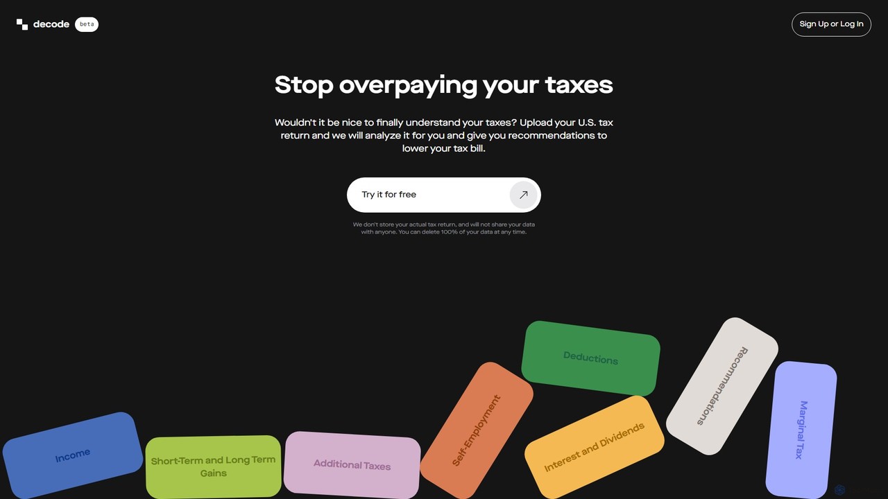 Decode.tax