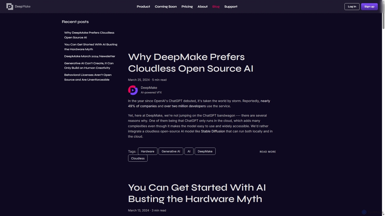 Blog | DeepMake for DeepMake