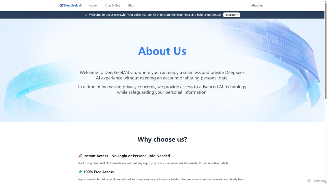 About US | DeepSeek v3 for DeepSeek-v3