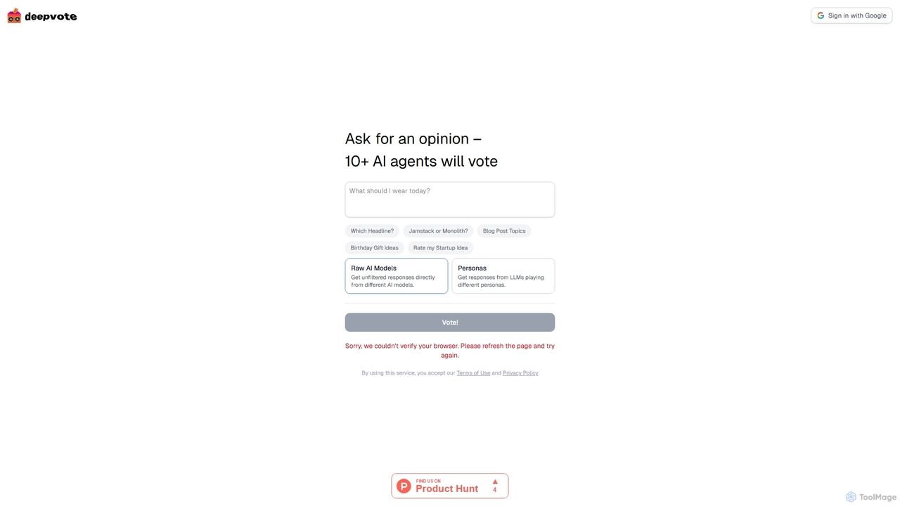 DeepVote