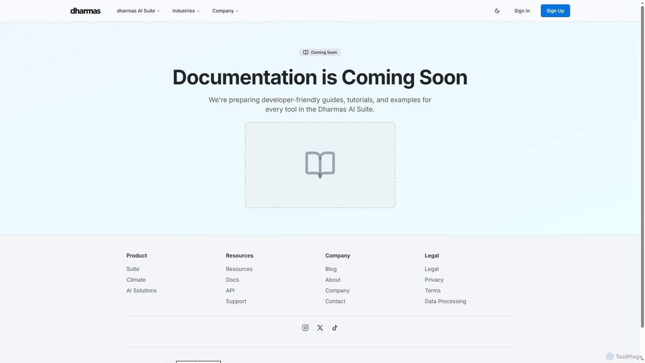 Documentation - Dharmas AI Suite | Dharmas AI Suite for Dharmas