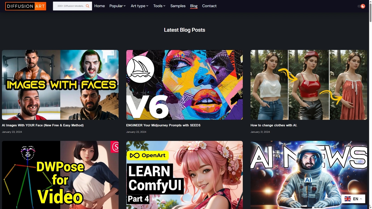 Blog – DiffusionArt.co for DiffusionArt.co