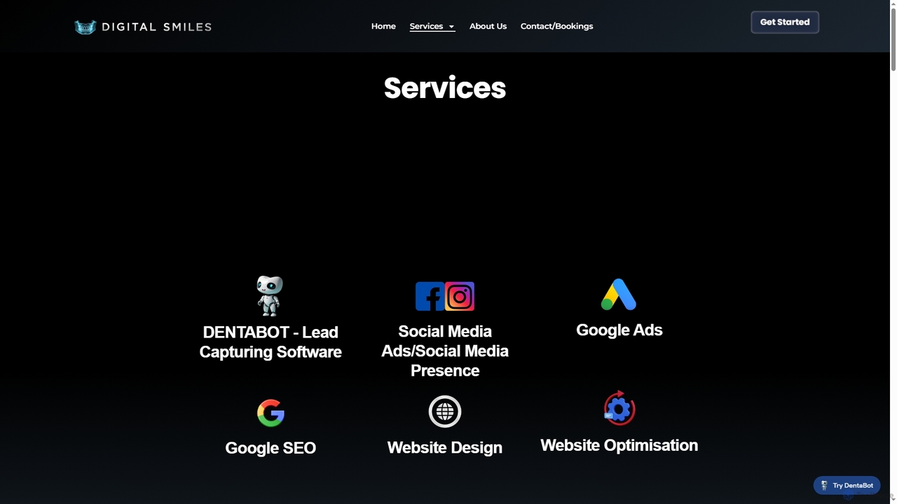 Services - Digital Smiles Dental Marketing | AI Powered Marketing for Dental Clinics for Digital Smiles