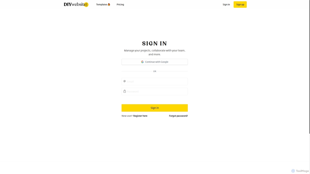 DIYWebsiteBuilder - Create Your Own Professional Website in Minutes for Diy Website Builder
