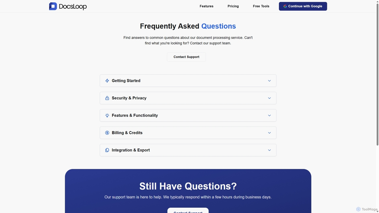 Frequently Asked Questions | DocsLoop for DocsLoop