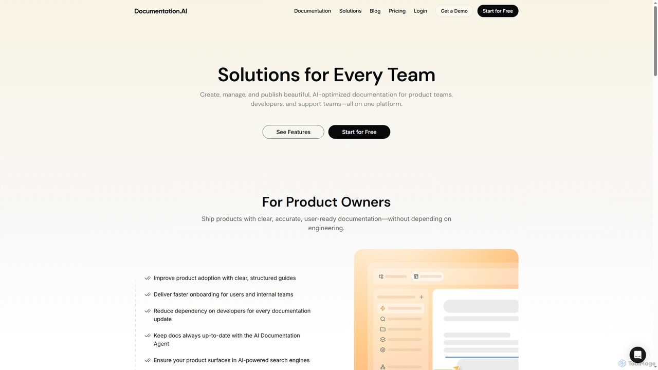 Documentation.AI Pricing for DocumentationAI