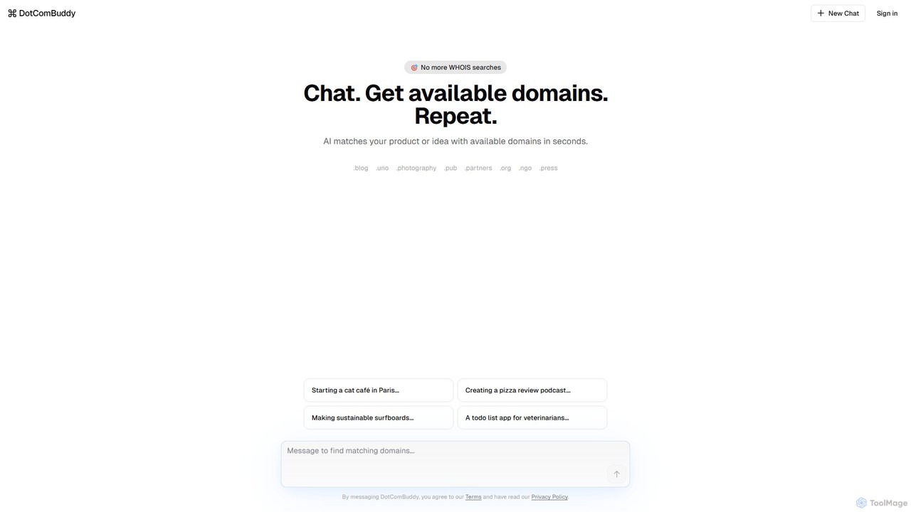 DotComBuddy