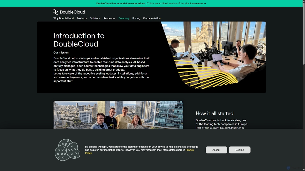 About company — DoubleCloud for DoubleCloud