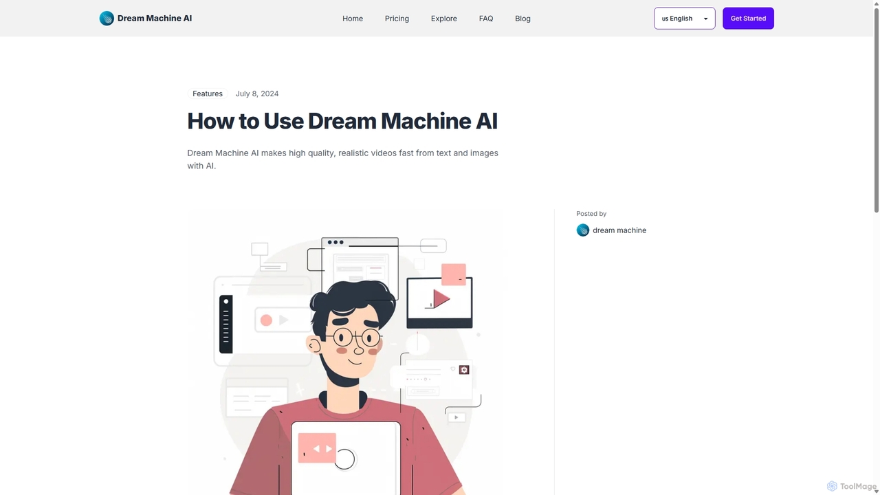 How to Use Dream Machine AI for Dream Machine AI