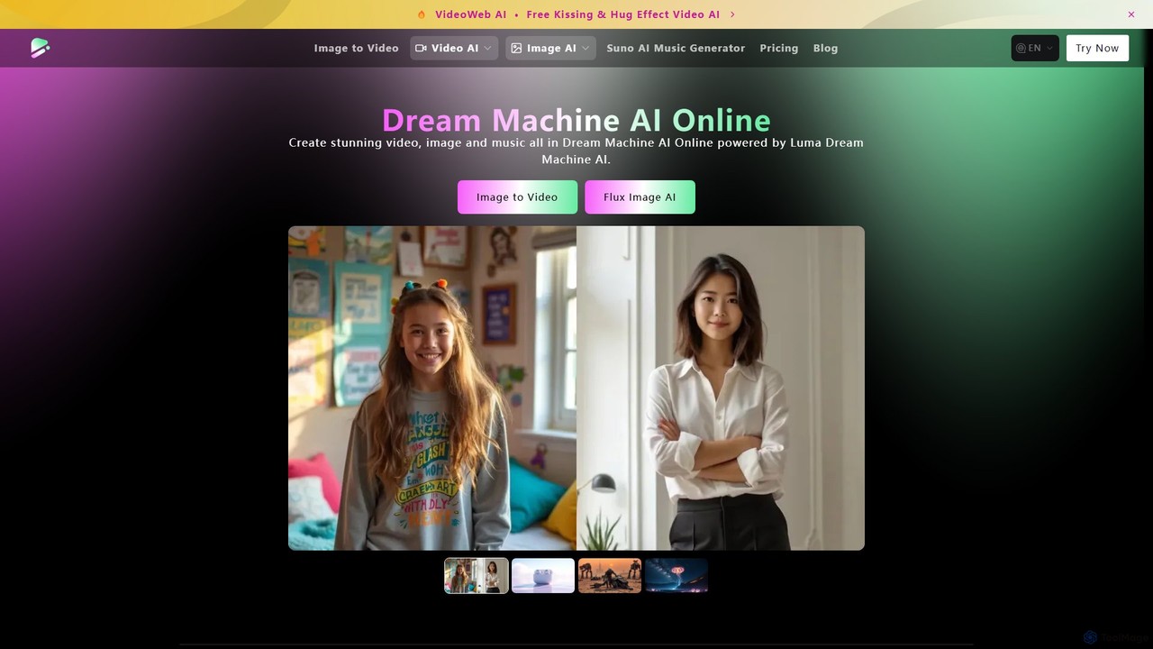 Dream Machine AI Online