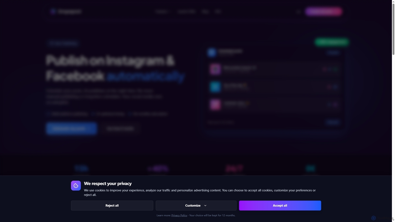 Automatic Publishing for Instagram & Facebook | Dropapost for Dropapost