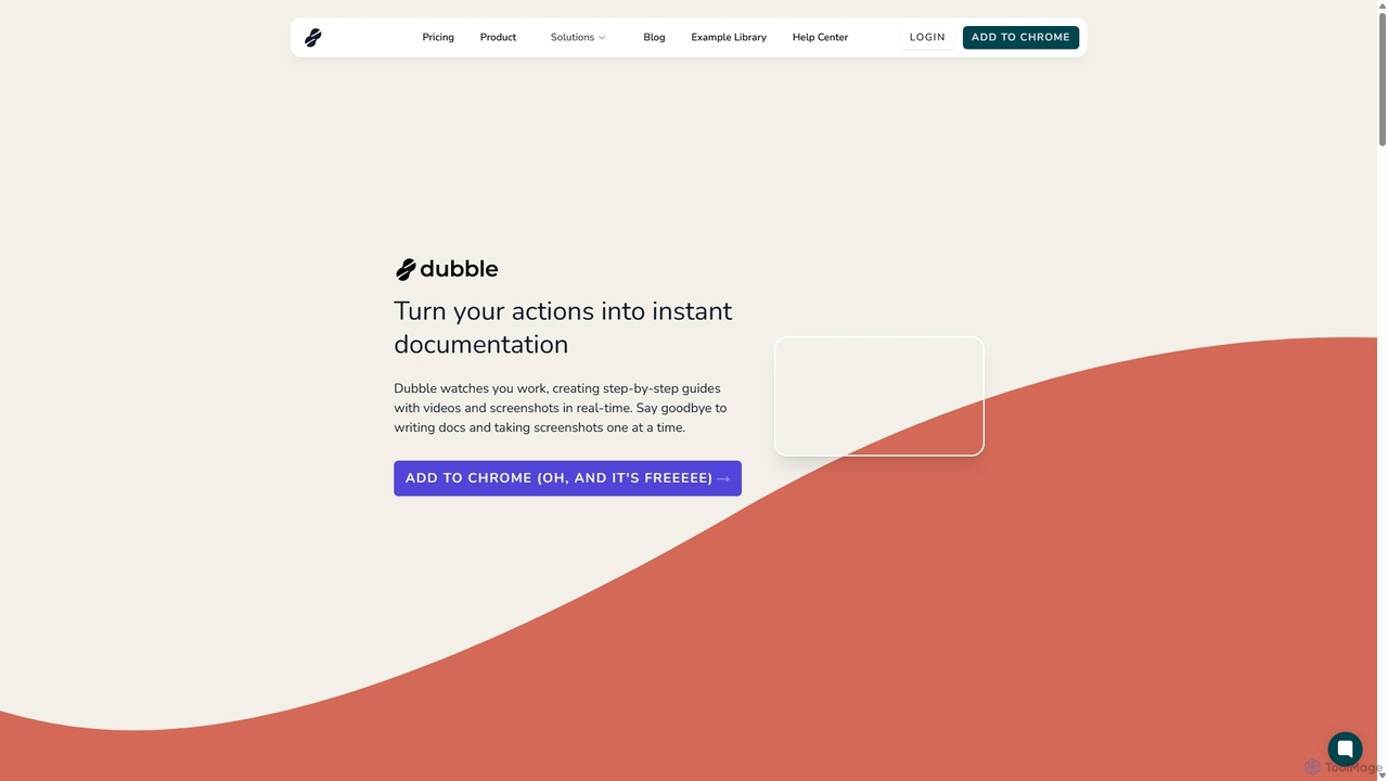 Dubble: Turn your actions into instant documentation for Dubble