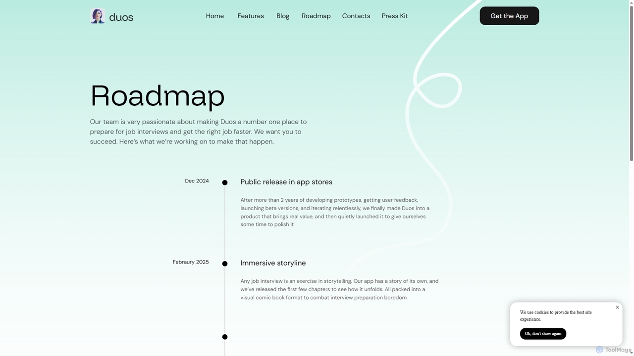 Duos Roadmap – Suggest Features & Track What’s Coming for Duos