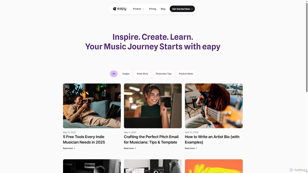 eapy Blog | Insights & Tools for Music Creators for Eapy