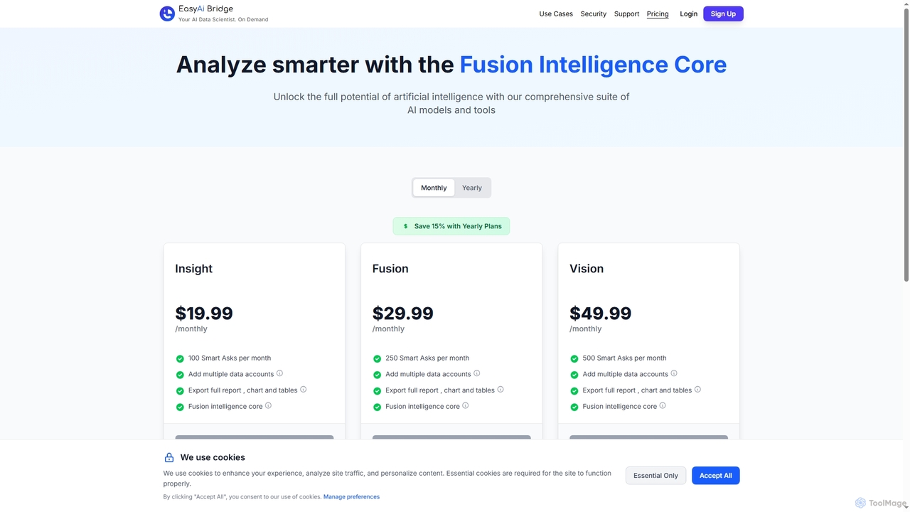 EasyAIBridge Pricing Plans - Choose Your Perfect AI Solution for EasyAIBridge