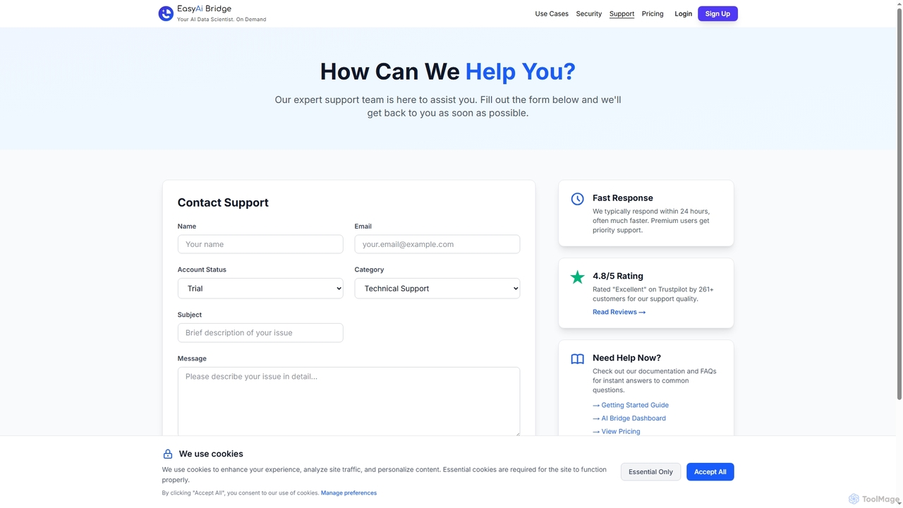 EasyAIBridge Support - Get Help from Our Expert Team for EasyAIBridge