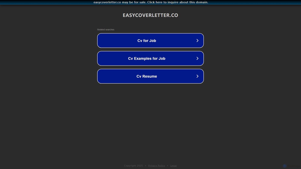 easycoverletter