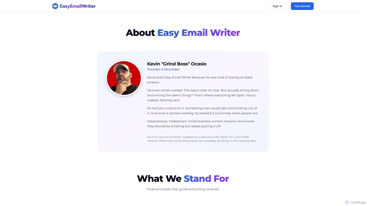About Us | Easy Email Writer for EasyEmailWriter