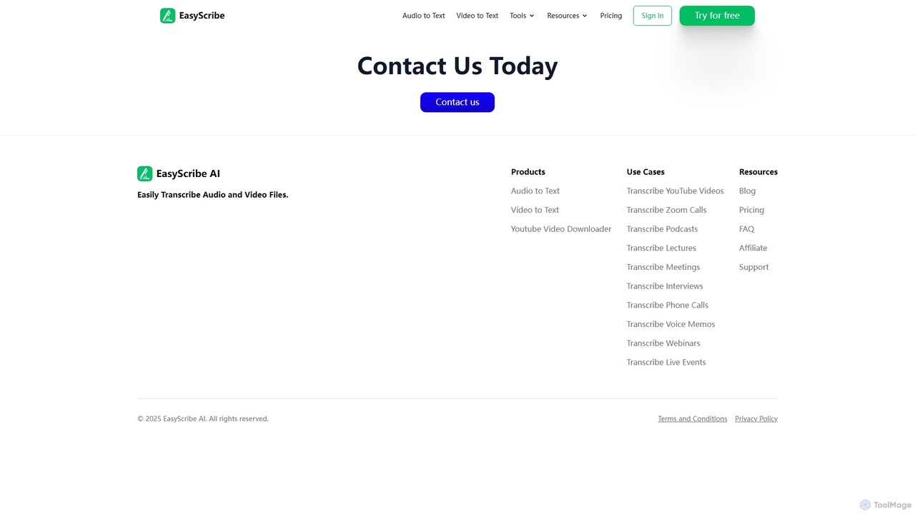 Transcribe Audio and Video to Text | EasyScribe for EasyScribe