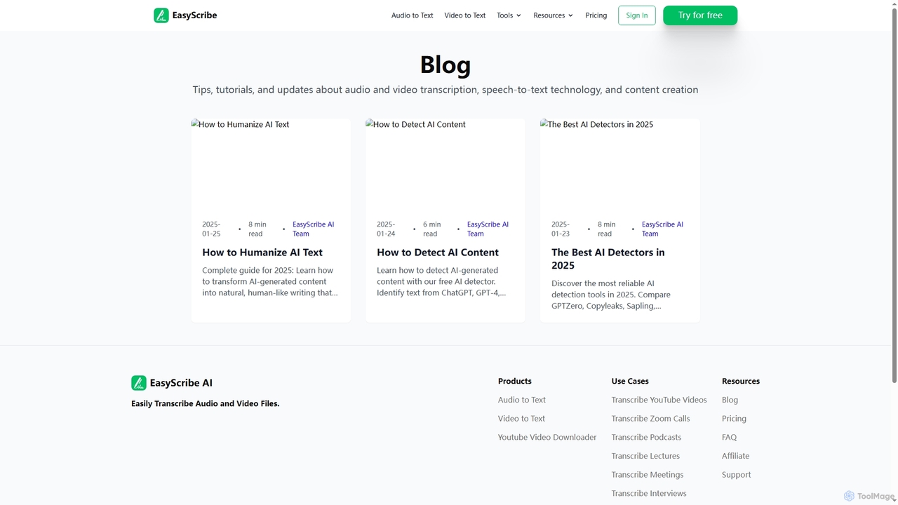Blog | EasyScribe - Latest Updates & Insights for EasyScribe