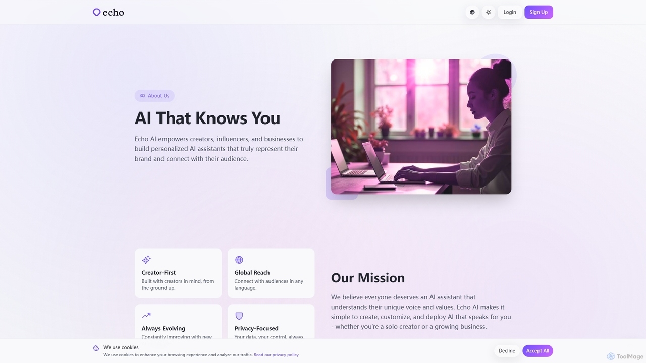 About Us | Echo AI for Echo AI