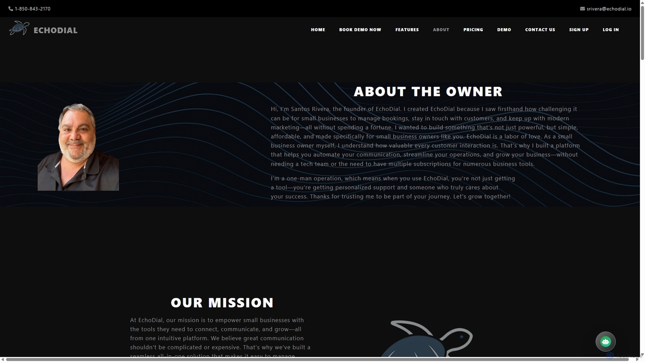 EchoDial | About Us for EchoDial