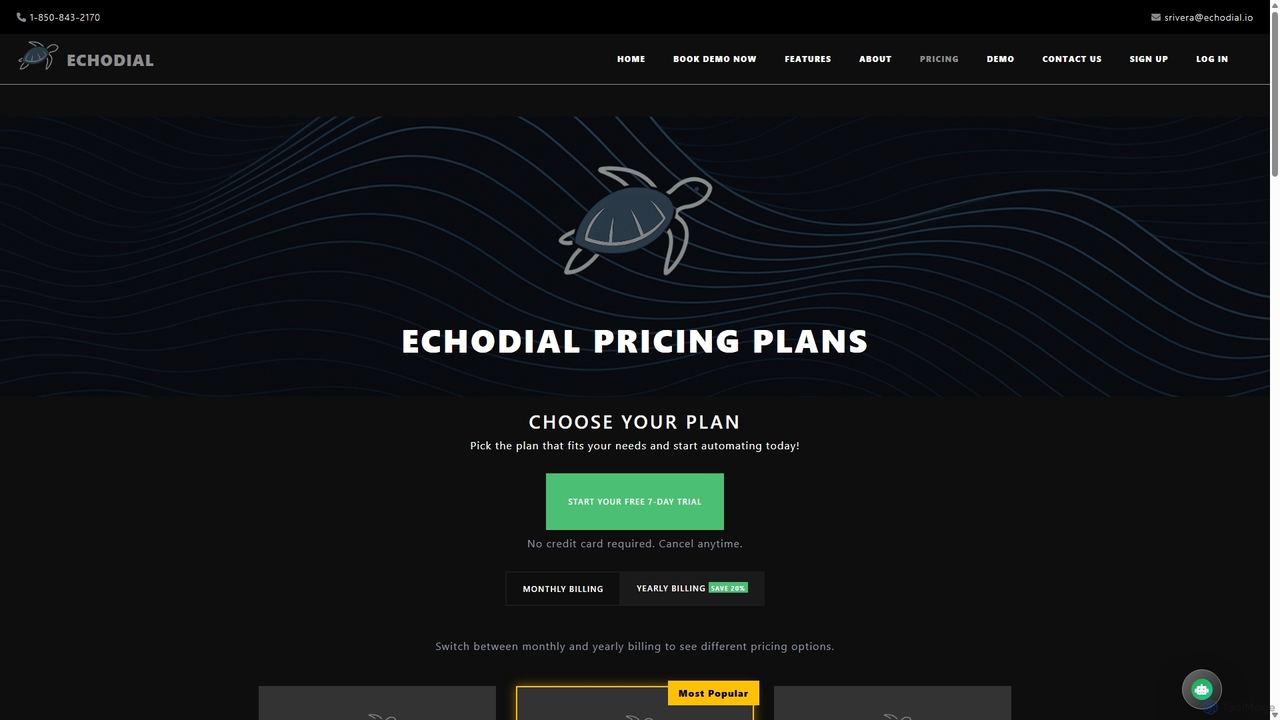 EchoDial Pricing | Choose the Right Plan for Your Business for EchoDial