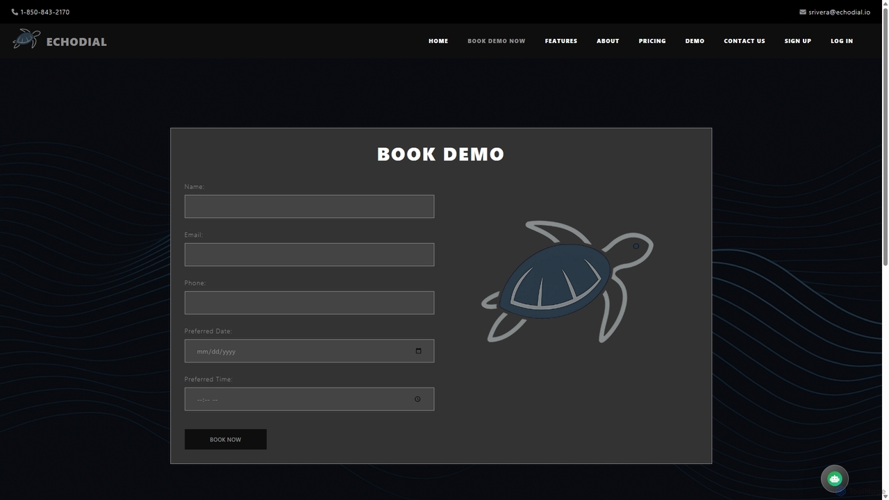 EchoDial | Book Demo for EchoDial