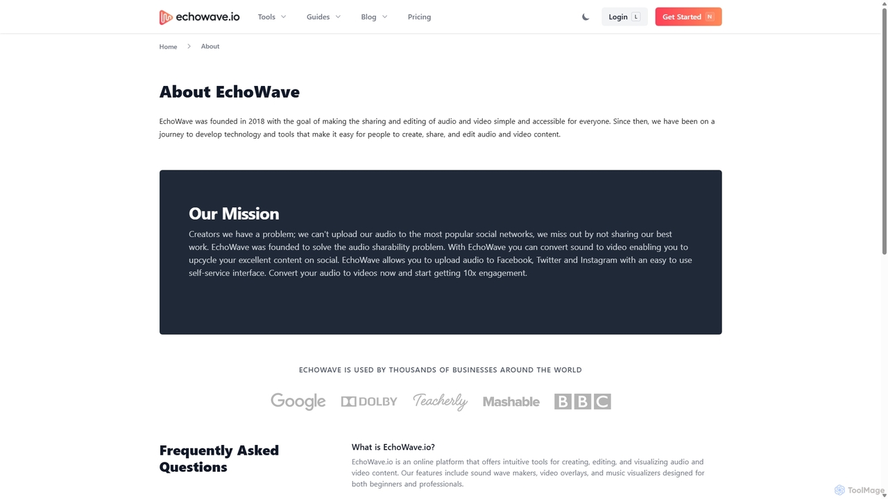 About EchoWave! for Echowave
