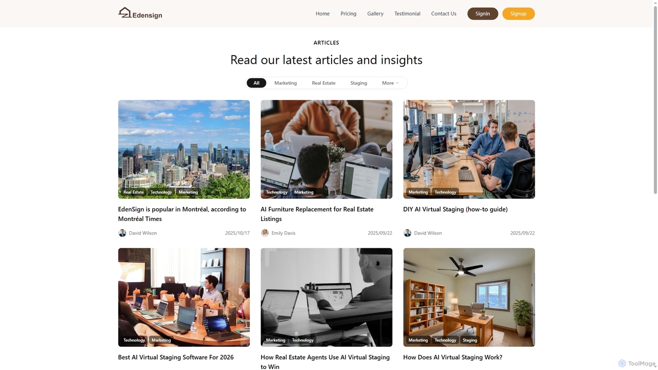 Articles | Edensign for Edensign