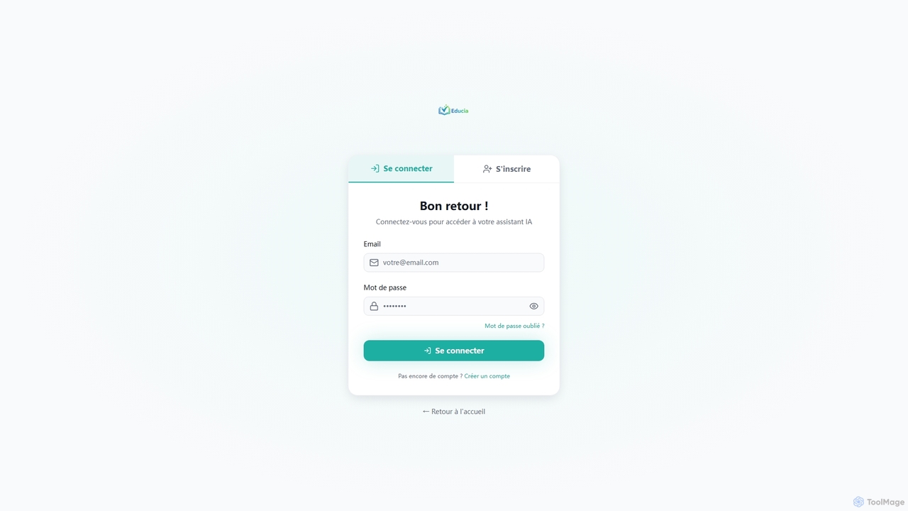 EducIA - L'assistant IA pour les enseignants | Créez vos cours en quelques minutes for EducIA