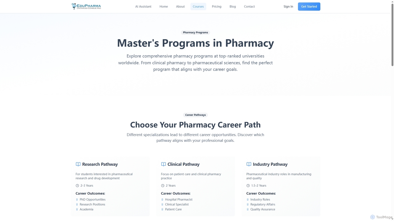 EduPharma Overseas Consulting - Pharmacy Masters Abroad | Indian Students for Edupharma