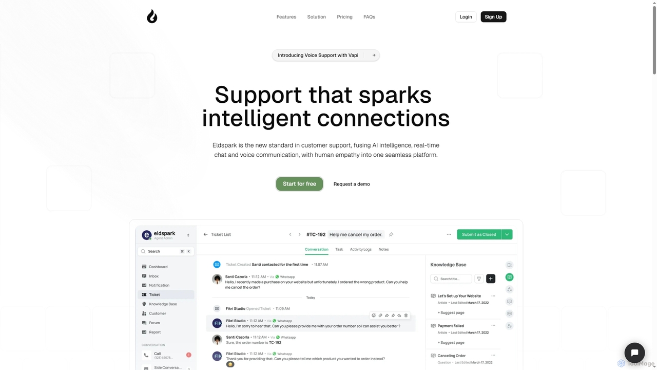 Eldspark